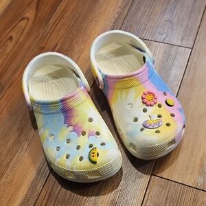 Colorful Kids Crocs with Fun jiblets